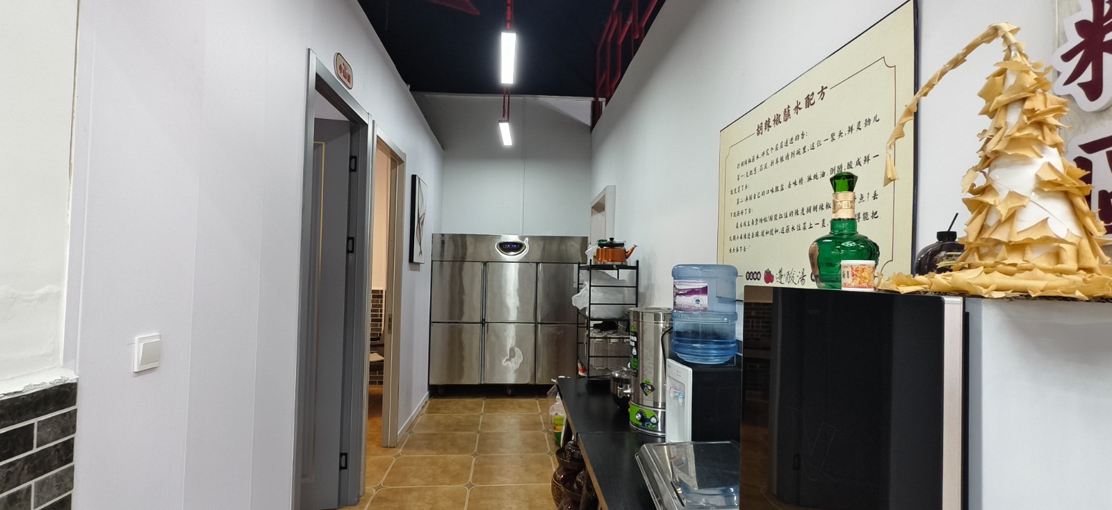 新蒲十米长门头外摆区域大早餐店带火锅店一体转让